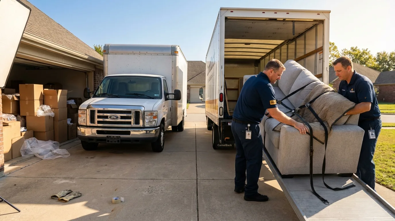 DIY truck vs professional crew comparison in Owingsville