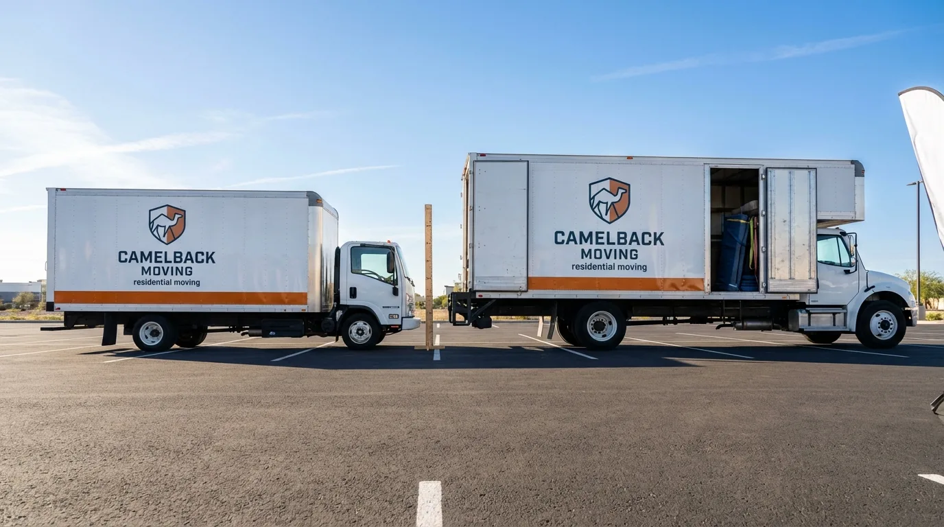 Moving truck size capacity guide in Owingsville